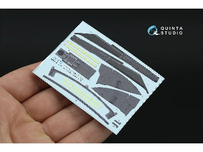 Eurofighter Typhoon Ef-2000 / 2000 A Single-seater - Canopy Framing Extra Set (For Trumpeter Kits) - zdjęcie 4