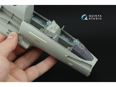 Eurofighter Typhoon Ef-2000 B / T Twin-seater - Canopy Framing Extra Set  (For Trumpeter Kits) - zdjęcie 6