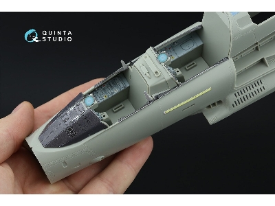 Eurofighter Typhoon Ef-2000 B / T Twin-seater - Canopy Framing Extra Set  (For Trumpeter Kits) - zdjęcie 7