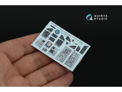 Eurofighter Typhoon Single-seater (Powered-up Displays) - 3d-printed & Coloured Interior On Decal Paper (For Trumpeter Kits) - z