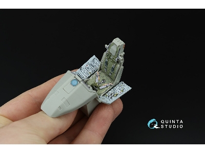 Eurofighter Typhoon Single-seater (Powered-up Displays) - 3d-printed & Coloured Interior On Decal Paper (For Trumpeter Kits) - z