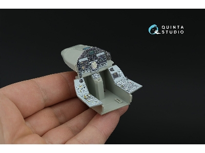 Eurofighter Typhoon Single-seater (Powered-up Displays) - 3d-printed & Coloured Interior On Decal Paper (For Trumpeter Kits) - z