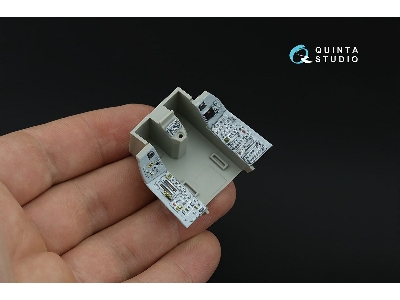 Eurofighter Typhoon Single-seater (Powered-up Displays) - 3d-printed & Coloured Interior On Decal Paper (For Trumpeter Kits) - z