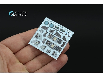 Eurofighter Typhoon Twin-seater (Powered-up Displays) - 3d-printed & Coloured Interior (For Trumpeter Kits) - zdjęcie 7