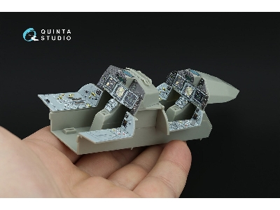 Eurofighter Typhoon Twin-seater (Powered-up Displays) - 3d-printed & Coloured Interior (For Trumpeter Kits) - zdjęcie 12