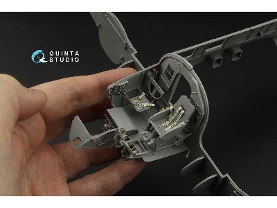 Heinkel He-111 H-6 - 3d-printed & Coloured Interior (For Border Model Kits) - zdjęcie 10