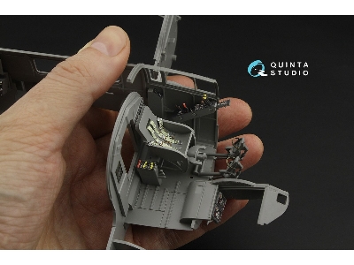 Heinkel He-111 H-6 - 3d-printed & Coloured Interior (For Border Model Kits) - zdjęcie 11