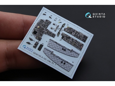Fairchild A-10 C Thunderbolt Ii - 3d-printed & Coloured Interior (For A-10 A Hobby Boss Kits) - zdjęcie 5