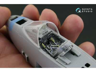 Fairchild A-10 C Thunderbolt Ii - 3d-printed & Coloured Interior (For A-10 A Hobby Boss Kits) - zdjęcie 7