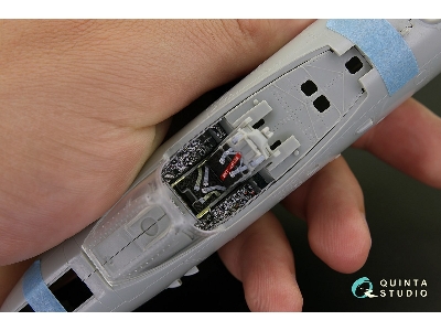Fairchild A-10 C Thunderbolt Ii - 3d-printed & Coloured Interior (For A-10 A Hobby Boss Kits) - zdjęcie 9