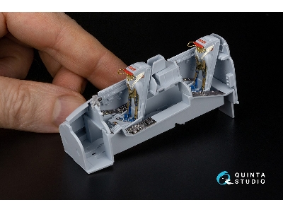 Gloster Javelin Faw.9 - 3d-printed & Coloured Interior (For Airfix Kits) - zdjęcie 8