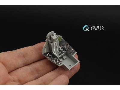 Grumman F9f-3 Panther - 3d-printed & Coloured Interior (For Trumpeter Kits) - zdjęcie 5