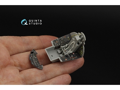 Grumman F9f-3 Panther - 3d-printed & Coloured Interior (For Trumpeter Kits) - zdjęcie 6
