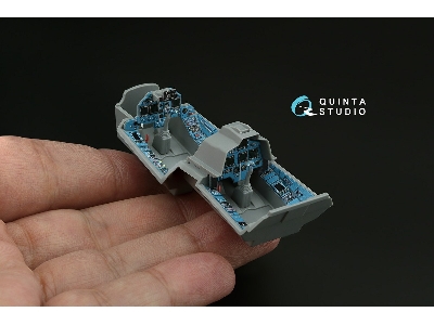 Sukhoi Su-30 Sm - 3d-printed & Coloured Interior (For Zvezda Kits) - zdjęcie 10