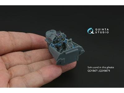 Sukhoi Su-30 Sm - Luminous Displays For Qd+48671 Set (For Zvezda Kits) - zdjęcie 6