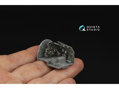 Nakajima Ki-84 Hayate - 3d-printed & Coloured Interior (For Hasegawa Kits) - zdjęcie 8