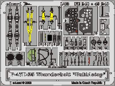  P-47D-25 1/48 - Tamiya - blaszki - zdjęcie 4