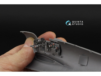 Republic P-47 N-1 Thunderbolt - 3d-printed & Coloured Interior (For Miniart Kits) - zdjęcie 8