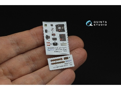 Nakajima Ki-44 - 3d-printed & Coloured Interior (For Hasegawa Kits) - zdjęcie 2