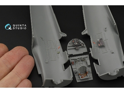 Nakajima Ki-44 - 3d-printed & Coloured Interior (For Hasegawa Kits) - zdjęcie 5