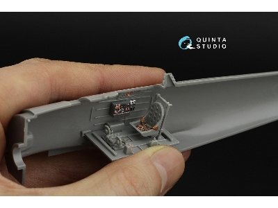 Nakajima Ki-44 - 3d-printed & Coloured Interior (For Hasegawa Kits) - zdjęcie 8