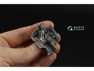 Grumman F9f-8 Cougar - 3d-printed & Coloured Interior (For Kitty Hawk Kits) - zdjęcie 6