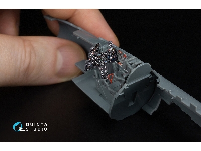 Mig-21 F-13 - 3d-printed & Coloured Interior (For Eduard Kits) - zdjęcie 6