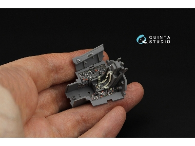 Grumman F9f-8p Photo-cougar - 3d-printed & Coloured Interior (For Kitty Hawk Kits) - zdjęcie 7