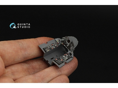 Grumman F9f-8p Photo-cougar - 3d-printed & Coloured Interior (For Kitty Hawk Kits) - zdjęcie 8