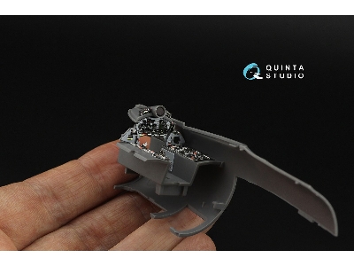 Grumman F9f-8p Photo-cougar - 3d-printed & Coloured Interior (For Kitty Hawk Kits) - zdjęcie 9