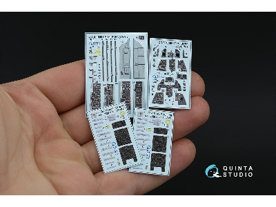 Lockhhed Martin F-16 I Sufa - 3d-printed & Coloured Interior (For Gwh Kits) - zdjęcie 2