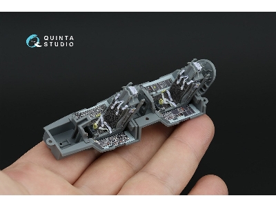 Lockhhed Martin F-16 I Sufa - 3d-printed & Coloured Interior (For Gwh Kits) - zdjęcie 8