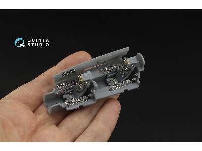 Grumman Tf-9j / F9f-8t Twin Cougar/Twogar - 3d-printed & Coloured Interior (For Kitty Hawk Kits) - zdjęcie 7