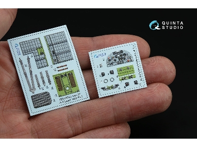 Yakovlev Yak-50 - 3d-printed & Coloured Interior (For A-model Kits) - zdjęcie 2
