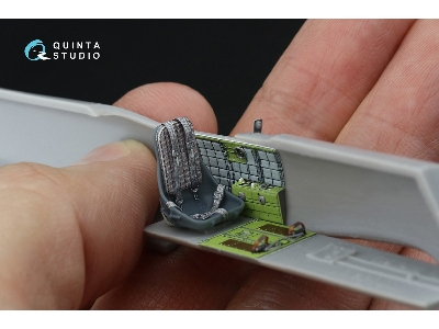 Yakovlev Yak-50 - 3d-printed & Coloured Interior (For A-model Kits) - zdjęcie 10