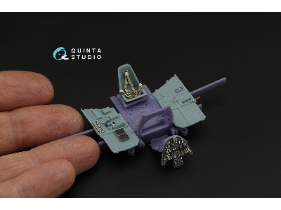 Messerschmitt Bf 109 E-3 / E-4 - 3d-printed & Coloured Interior (For Dragon Kits) - zdjęcie 5