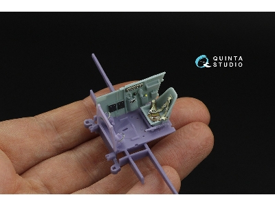 Messerschmitt Bf 109 E-3 / E-4 - 3d-printed & Coloured Interior (For Dragon Kits) - zdjęcie 8