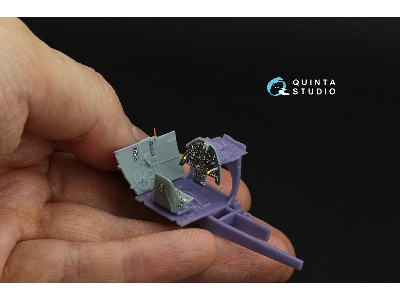 Messerschmitt Bf 109 E-3 / E-4 - 3d-printed & Coloured Interior (For Dragon Kits) - zdjęcie 10