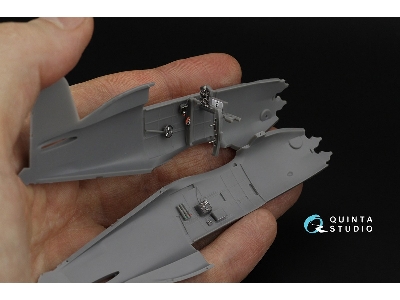 Boeing F4b-4 - 3d-printed & Coloured Interior On Decal Paper (For Clear Prop Kits) - zdjęcie 8