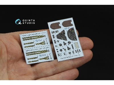 Supermarine Spitfire Tr.9 - 3d-printed & Coloured Interior On Decal Paper (For Airfix Kits) - zdjęcie 2