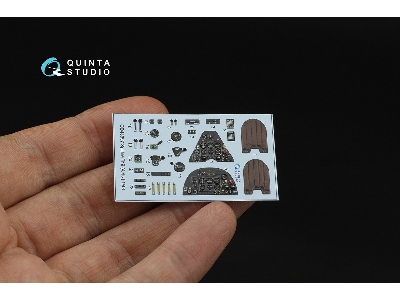 Supermarine Spitfire Tr.9 - 3d-printed & Coloured Interior On Decal Paper (For Airfix Kits) - zdjęcie 3