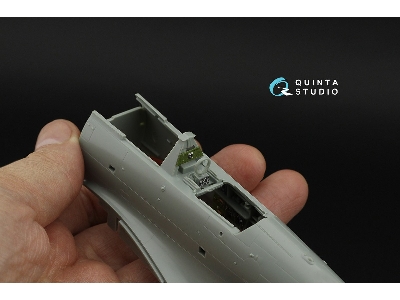 Douglas Sbd Dauntless Family Rear Cockpit - 3d-printed & Coloured Interior (For Accurate Miniatures / Academy / Etc. Kits) - zdj