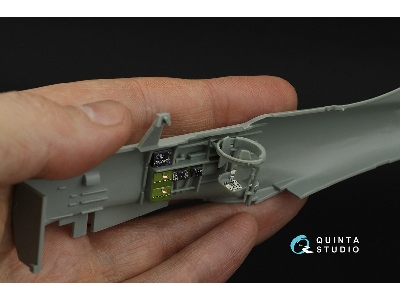 Douglas Sbd Dauntless Family Rear Cockpit - 3d-printed & Coloured Interior (For Accurate Miniatures / Academy / Etc. Kits) - zdj
