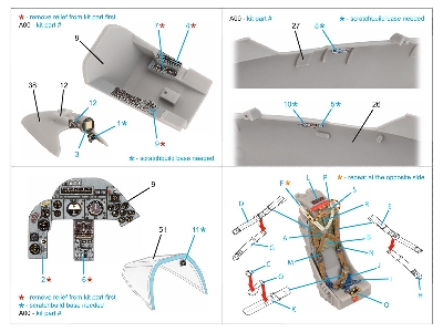 Bac/Ee Lightning F.6 - 3d-printed & Coloured Interior (For Airfix Kits) - zdjęcie 10