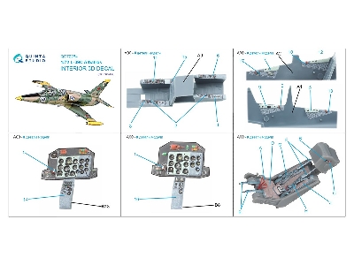 Aero L-39c Albatros - 3d-printed & Coloured Interior (For Eduard Kits) - zdjęcie 10