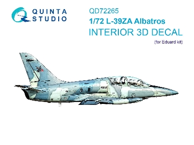Aero L-39za Albatros - 3d-printed & Coloured Interior (For Eduard Kits) - zdjęcie 1