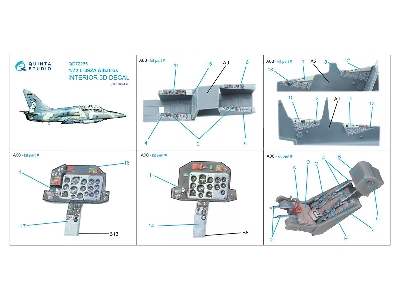 Aero L-39za Albatros - 3d-printed & Coloured Interior (For Eduard Kits) - zdjęcie 11