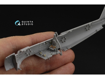 Nakajima Ki-84 - 3d-printed & Coloured Interior (For Arma Hobby Kits) - zdjęcie 6