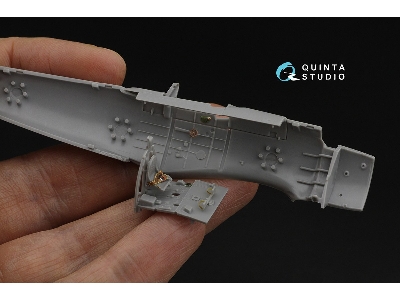Nakajima Ki-84 - 3d-printed & Coloured Interior (For Arma Hobby Kits) - zdjęcie 7