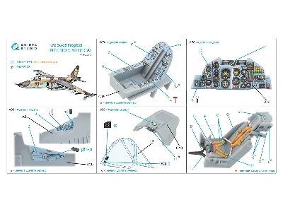 Sukhoi Su-25 - 3d-printed & Coloured Interior (For Zvezda Kits) - zdjęcie 10